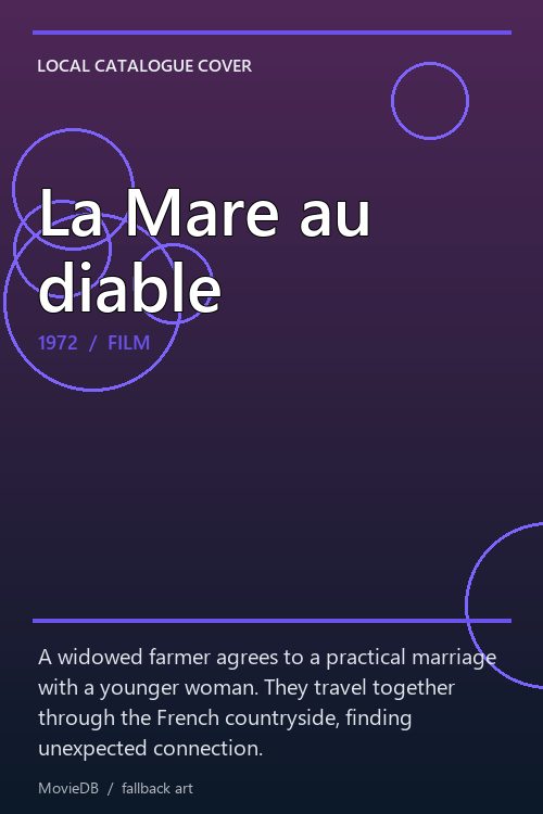 La Mare au diable poster