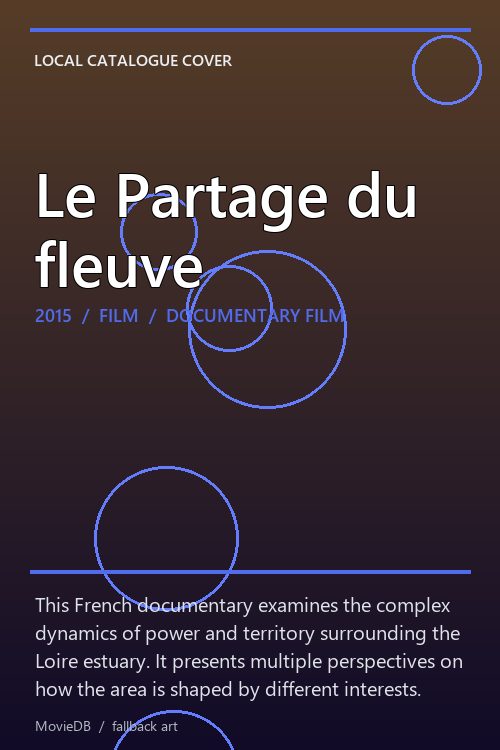 Le Partage du fleuve poster