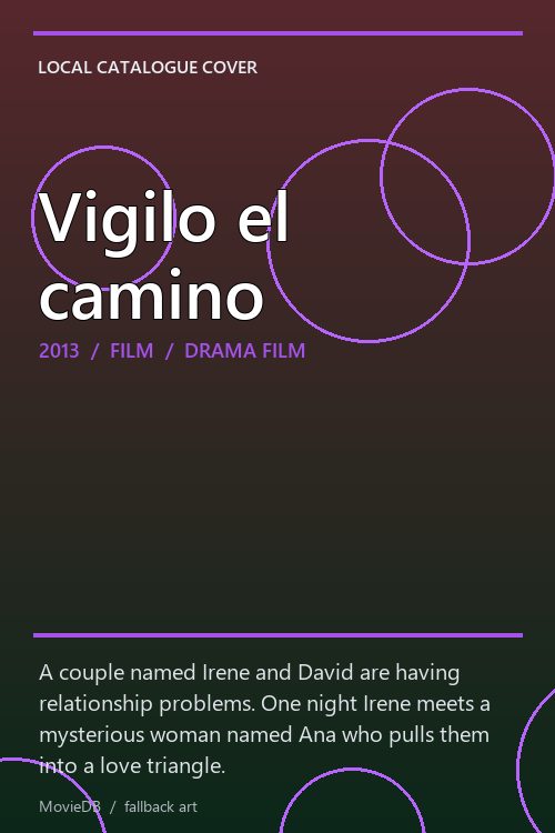 Vigilo el camino poster