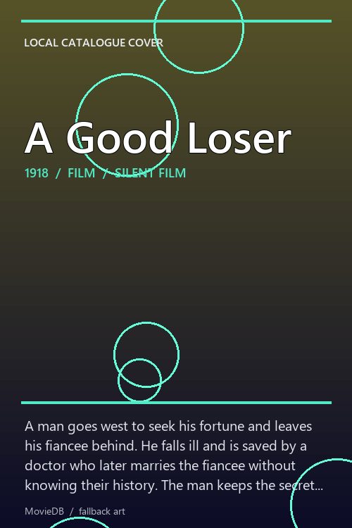 A Good Loser poster