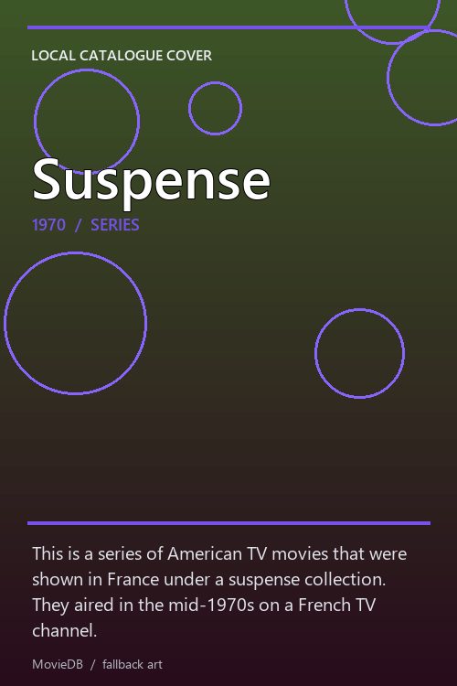 Suspense poster