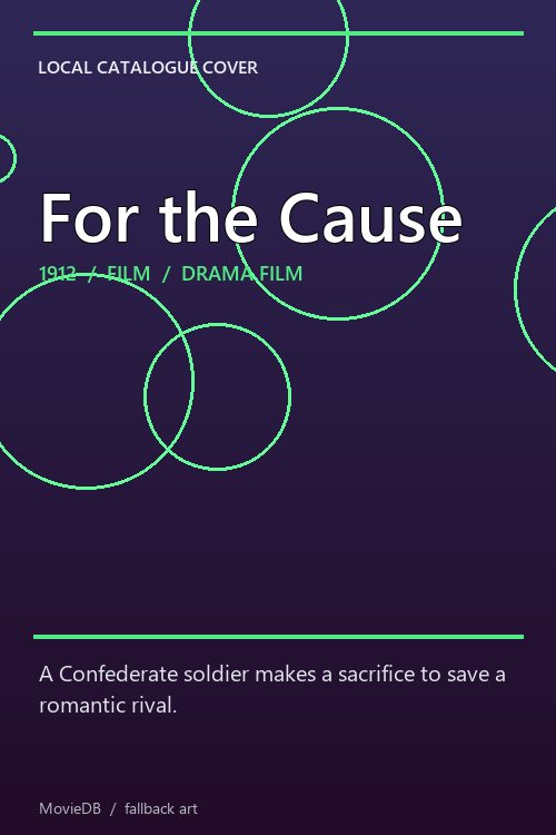 For the Cause poster