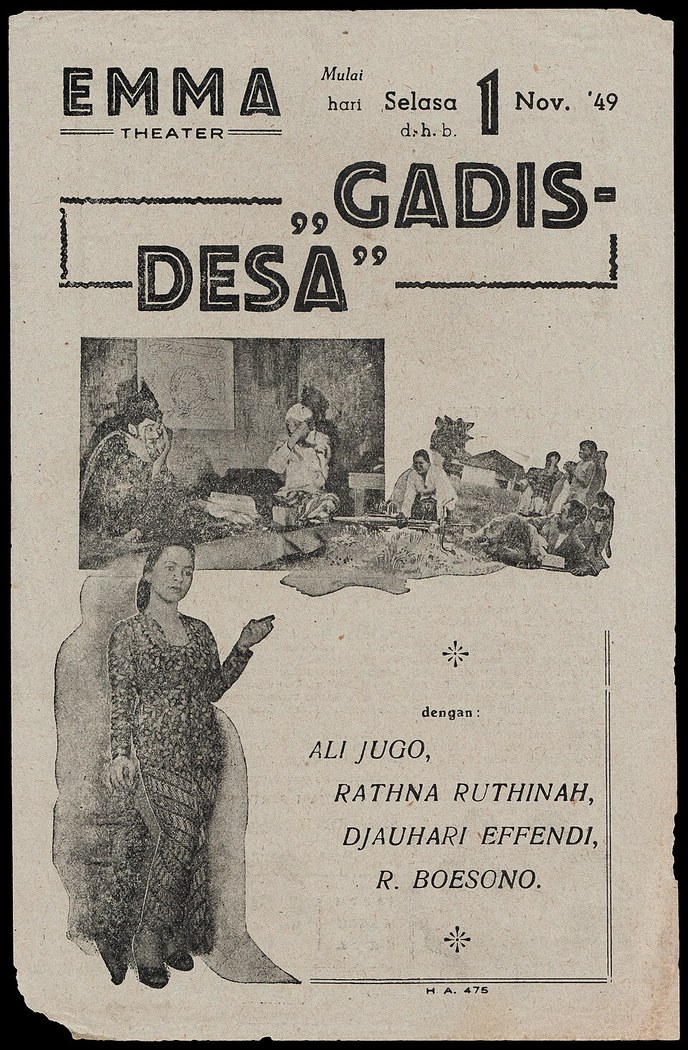 Gadis Desa poster