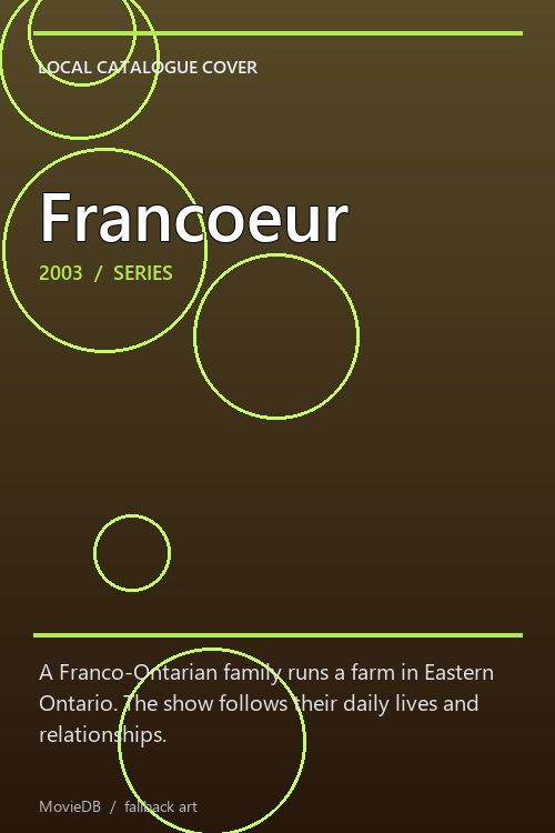 Francoeur poster