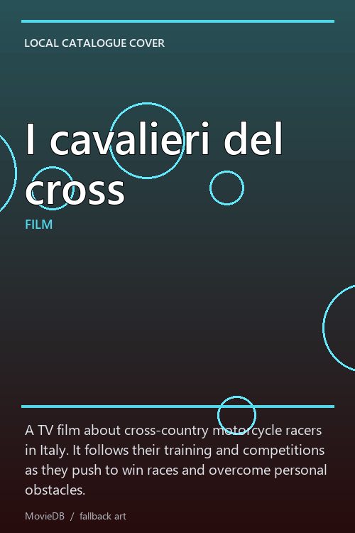 I cavalieri del cross poster