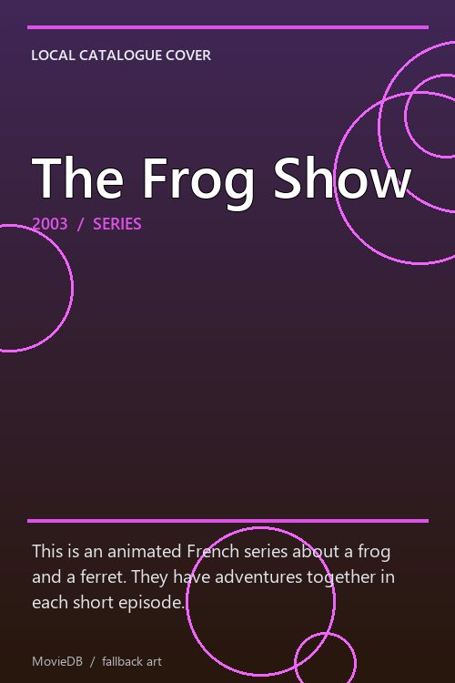 The Frog Show poster