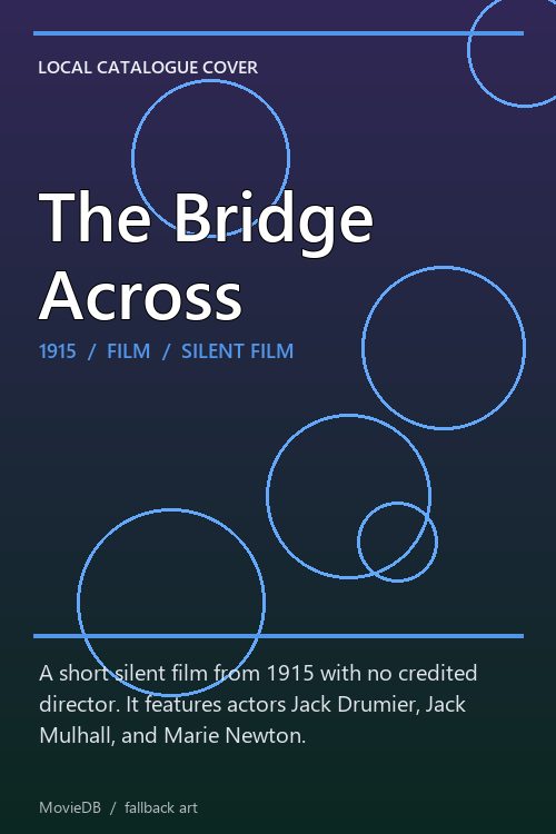 The Bridge Across poster