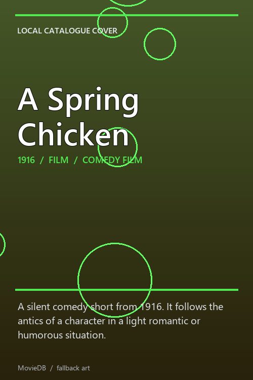 A Spring Chicken poster
