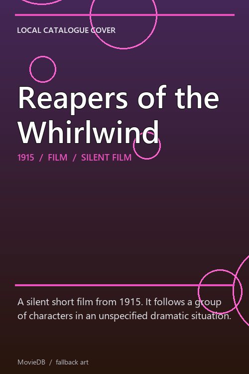 Reapers of the Whirlwind poster