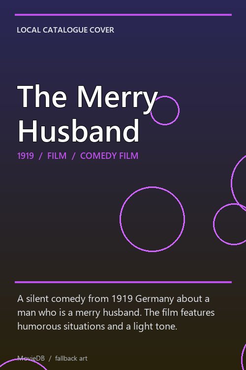 The Merry Husband poster