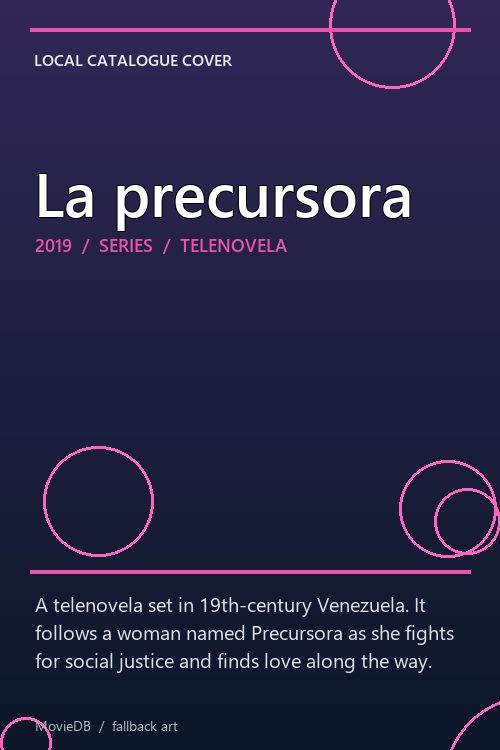 La precursora poster