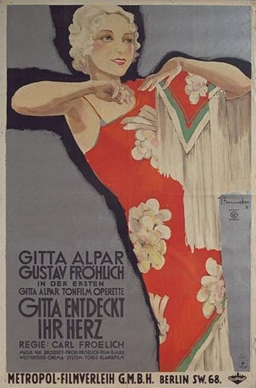 Gitta discovers her Heart poster
