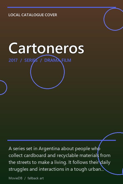 Cartoneros poster