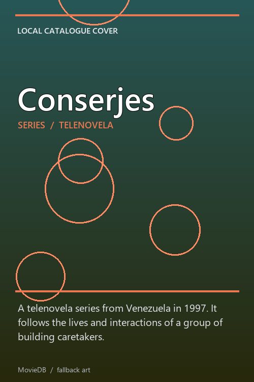 Conserjes poster