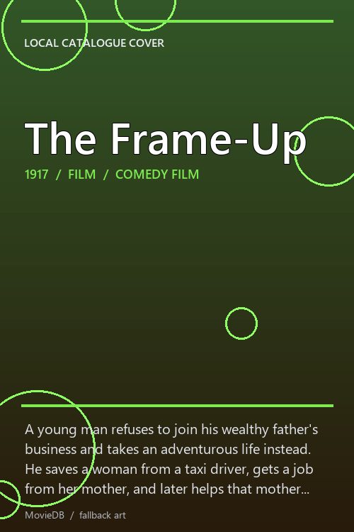 The Frame-Up poster