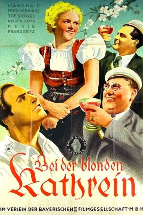 At the blond Katherine's poster