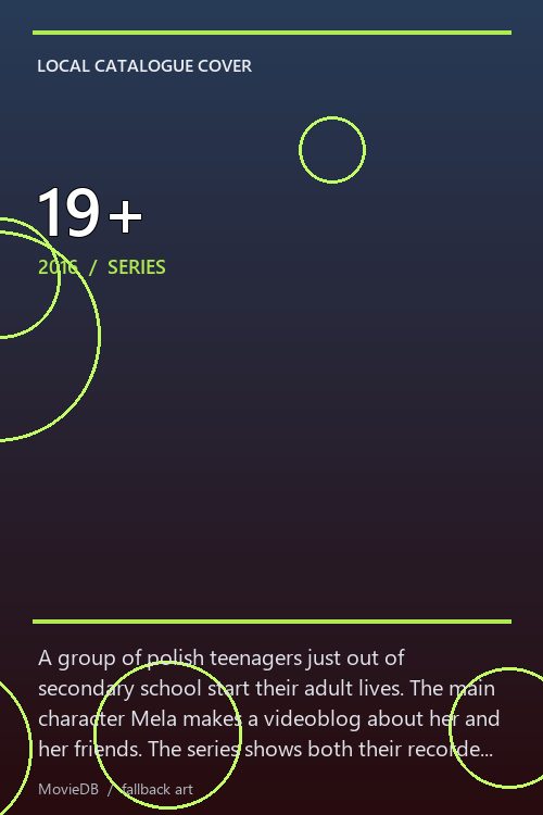 19+ poster
