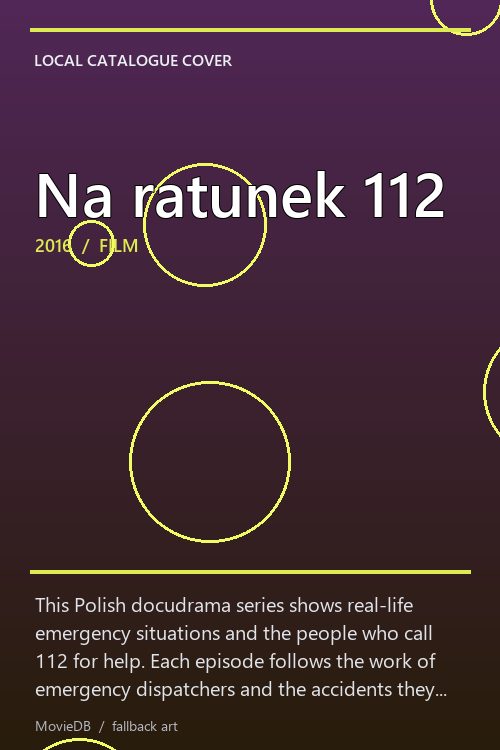 Na ratunek 112 poster