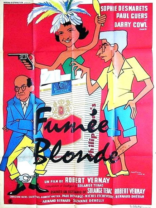 Fumée blonde poster