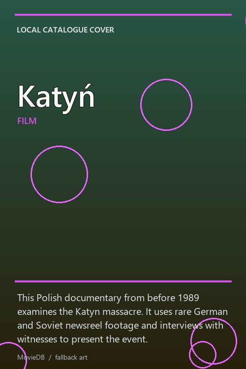 Katyń poster