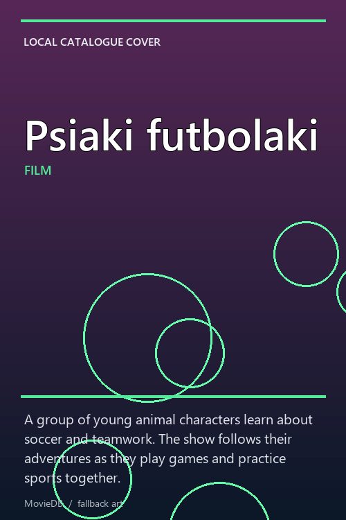 Psiaki futbolaki poster