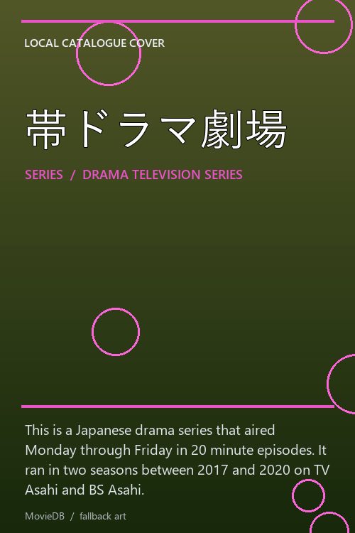 帯ドラマ劇場 poster