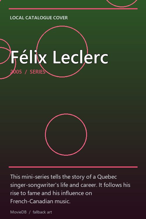 Félix Leclerc poster