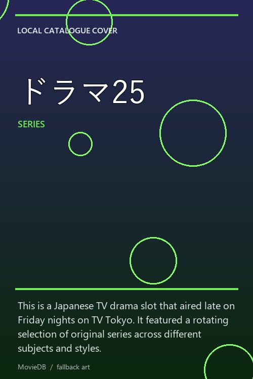 ドラマ25 poster