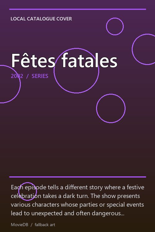 Fêtes fatales poster