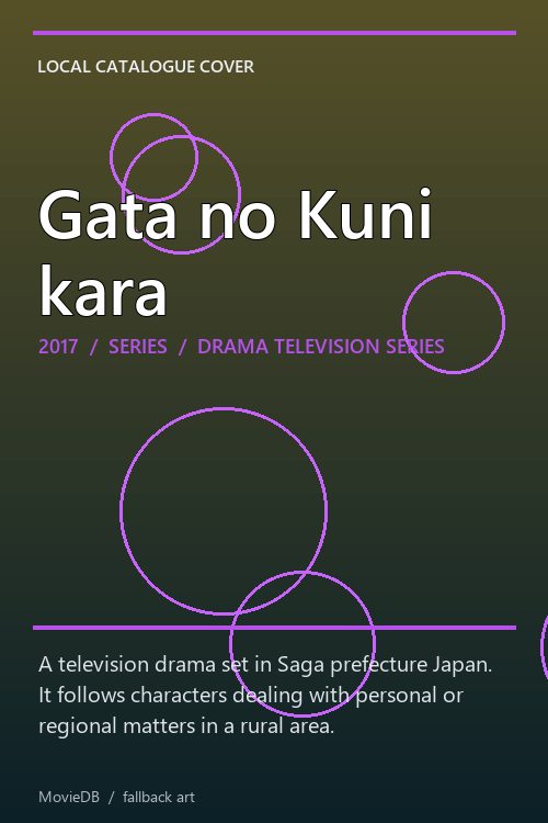 Gata no Kuni kara poster