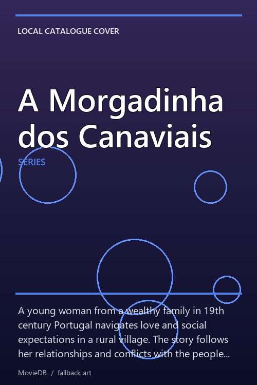 A Morgadinha dos Canaviais poster