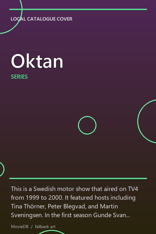 Oktan poster