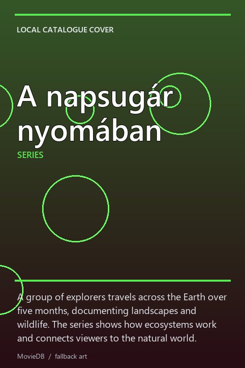 A napsugár nyomában poster