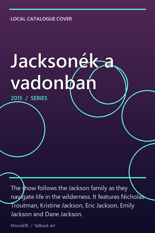 Jacksonék a vadonban poster
