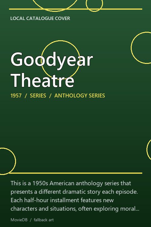 Goodyear Theatre poster
