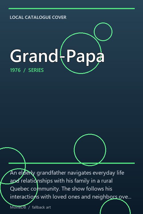 Grand-Papa poster