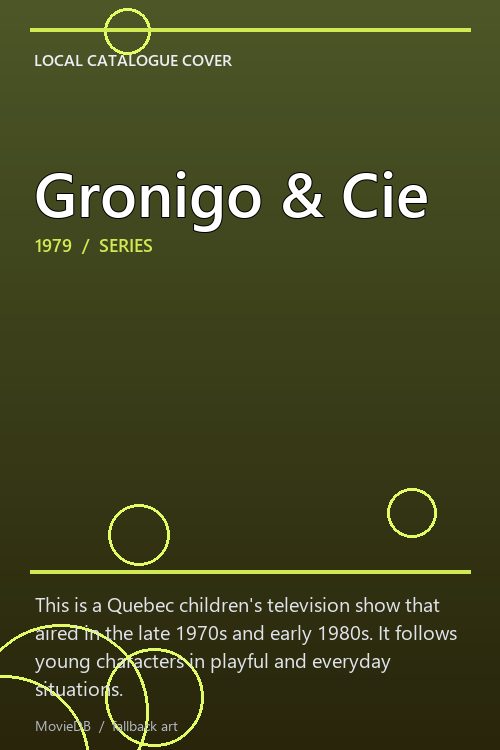 Gronigo & Cie poster