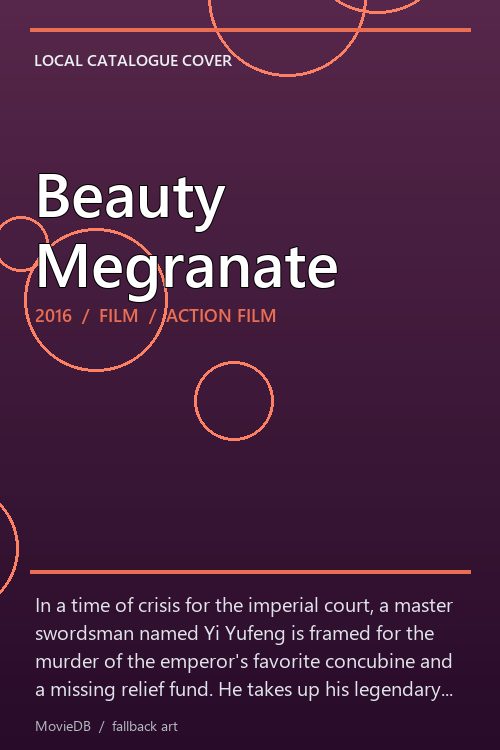 Beauty Megranate poster