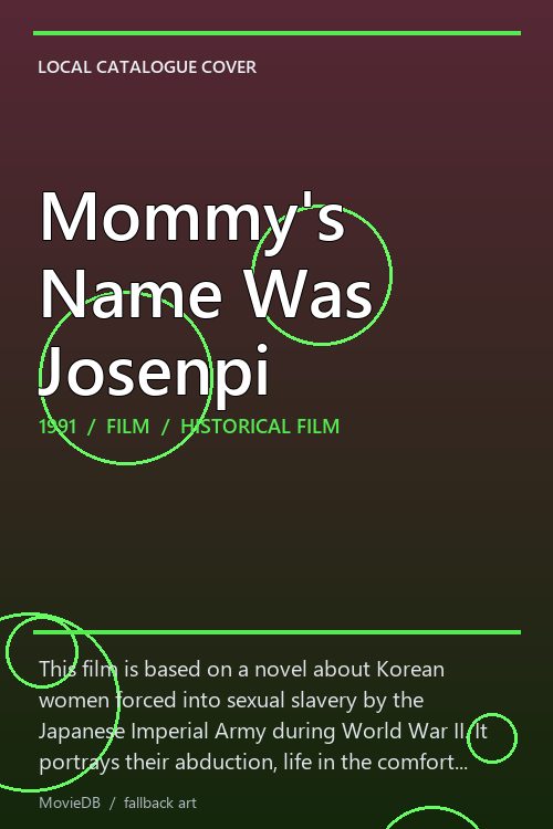 Mommy's Name Was Josenpi poster