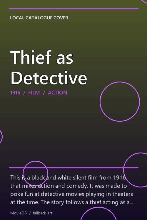 Thief as Detective poster
