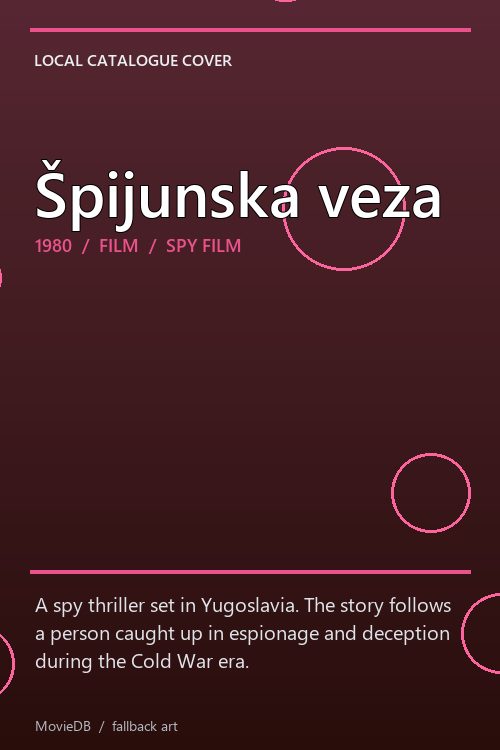 Špijunska veza poster