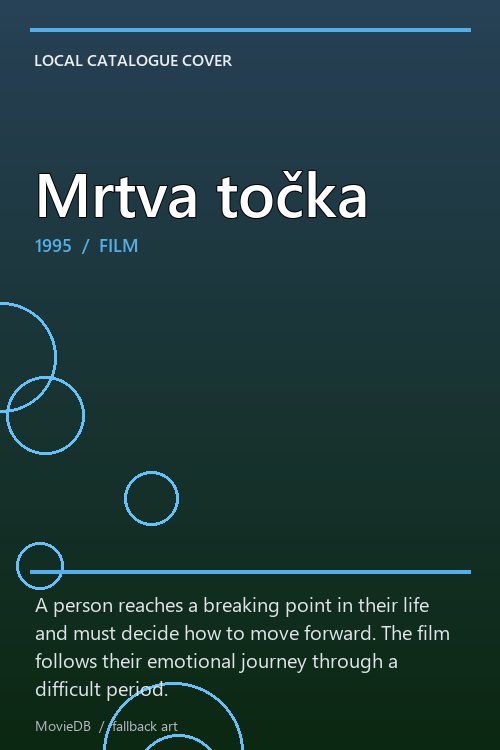 Mrtva točka poster