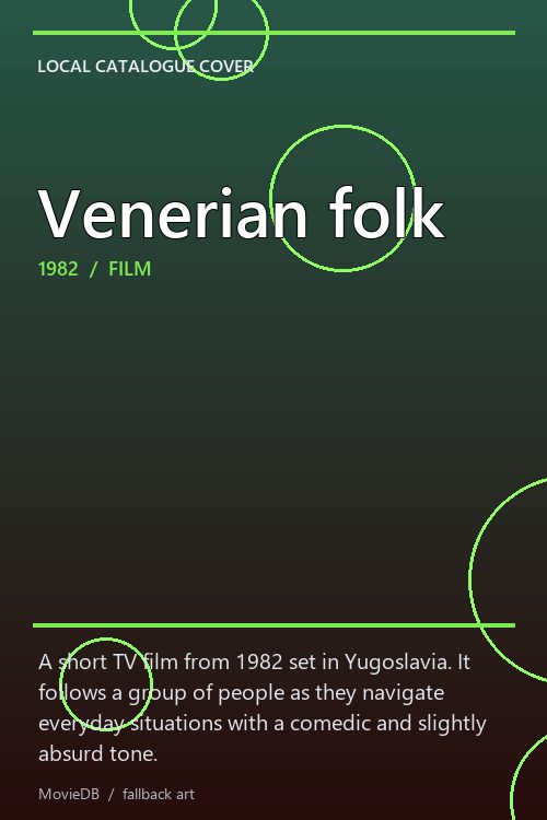 Venerian folk poster