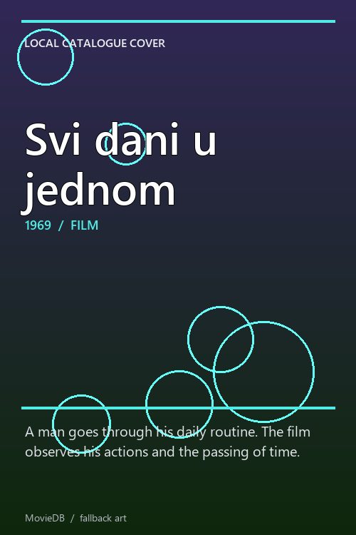 Svi dani u jednom poster