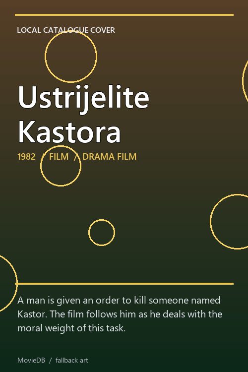 Ustrijelite Kastora poster