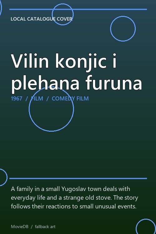 Vilin konjic i plehana furuna poster