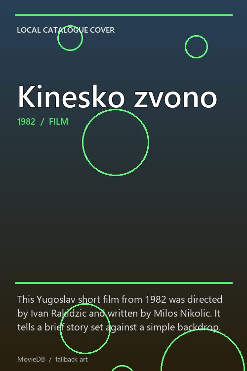 Kinesko zvono poster