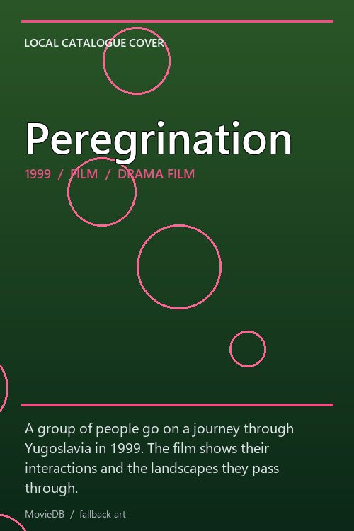 Peregrination poster