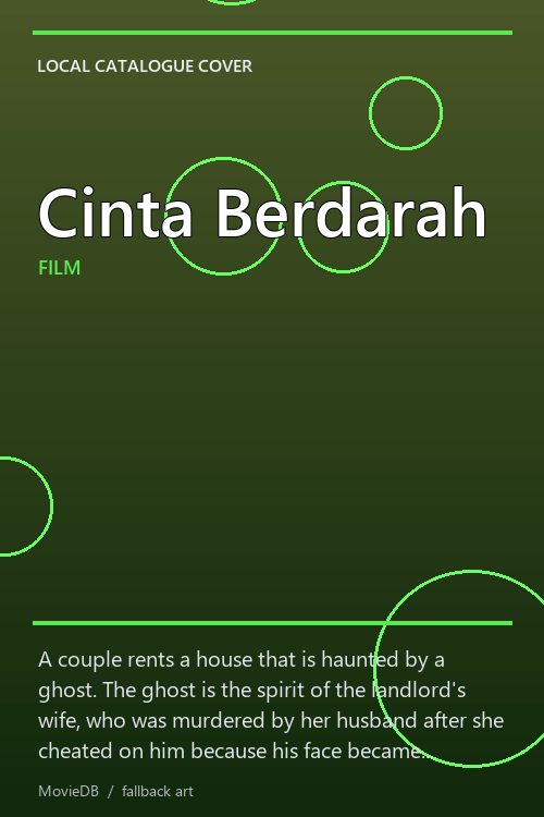 Cinta Berdarah poster