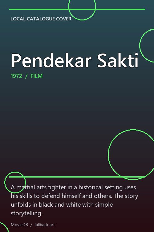 Pendekar Sakti poster